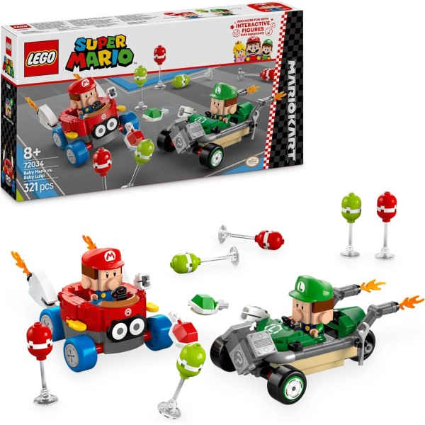 LEGO Super Mario: 72034 Mario Kart – Baby Mario...