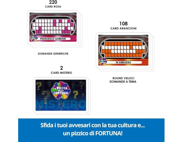Ravensburger - La Ruota Della Fortuna | Giochi Da Tavolo Adulti | Gerry Scotti | Giochi Da Tavolo Divertenti 14+ Anni | Gioco D