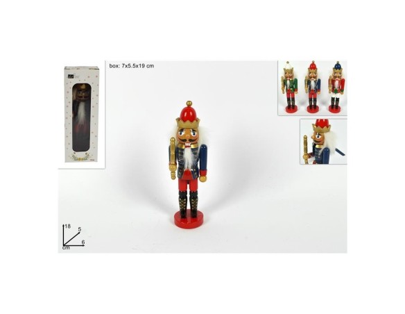 Natale | Schiaccianoci 25cm assortitii natale