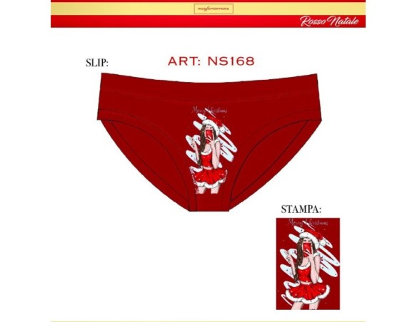 SLIP BAMBINA RAGAZZA NATALE CAPODANNO ROSSO ( 168 )