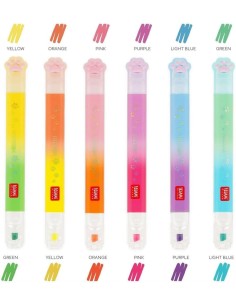 Legami - Set di 6 Evidenziatori Doppia Punta Pastello e... 2