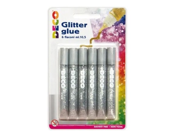 COLLA GLITTER ARGENTO 10,5 ARGENTO