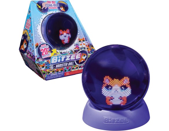 Bitzee, Il tuo Criceto Interattivo, Hamster Ball con Oltre 20 criceti all'Interno da Collezionare, rotola e reagisce al Tocco, 