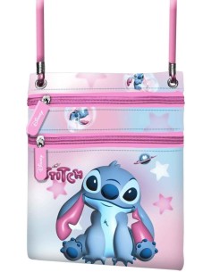 Disney Stitch - Borsa a tracolla verticale, tempo libero...
