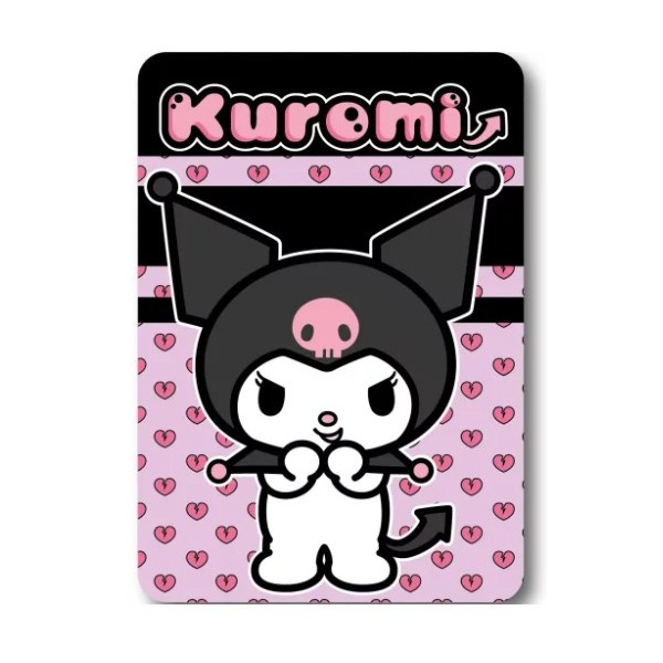 Kuromi - Coperta plaid per bambini, Morbido...