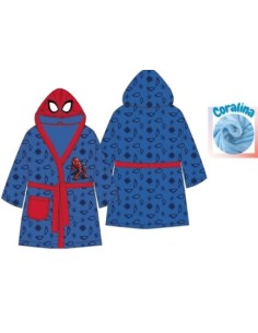 Spiderman Vestaglia spiderman in coralina coral con...