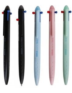 Penna cancellabile con 3 colori TintaUnita