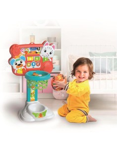 Clementoni Baby - Canestro Mira e Tira, Canestro con... 2
