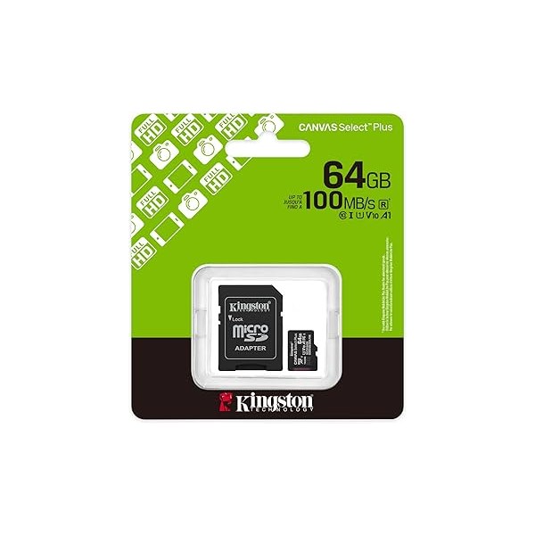 Kingston Canvas Select Plus Scheda di memoria...