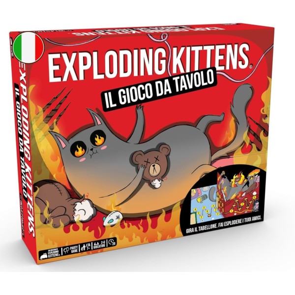 Asmodee Exploding Kittens : Il Gioco da tavolo...