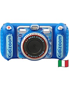 VTech Kidizoom Duo DX Blu, Macchina Fotografica per...
