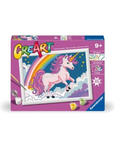 Ravensburger - Creart Serie D Unicorno Rosa Fluo | Kit...
