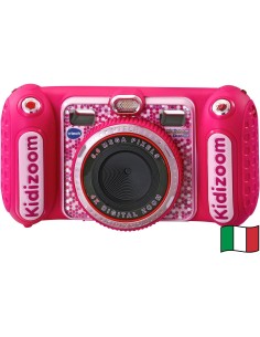 VTech Kidizoom Duo DX Rosa, Macchina Fotografica per...