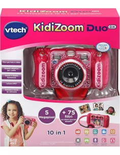 VTech Kidizoom Duo DX Rosa, Macchina Fotografica per... 2