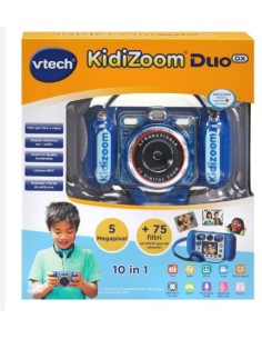 VTech Kidizoom Duo DX Blu, Macchina Fotografica per... 2
