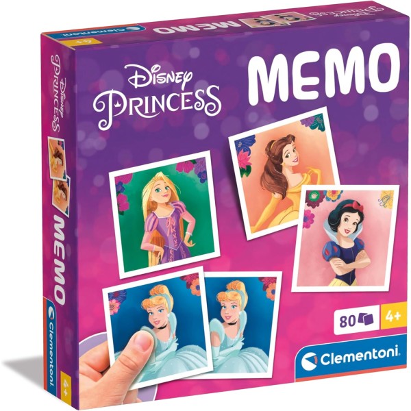 Clementoni - 18302 - Memo Disney Princess -...