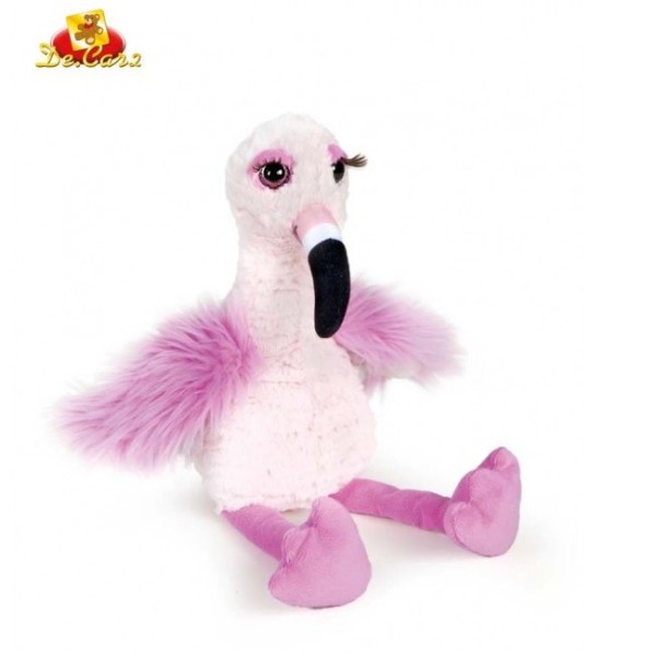 PELUCHE FENICOTTERO OASA CON CIGLIA LUNGHE...