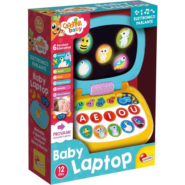 Lisciani Giochi CAROTINA Baby Laptop
