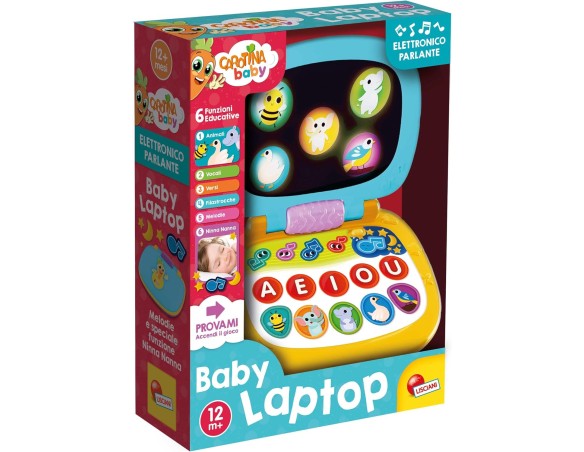 Lisciani Giochi CAROTINA Baby Laptop