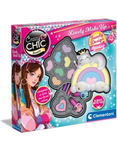 Clementoni Crazy Chic - Lovely Make Up Rainbow, Cofanetto...