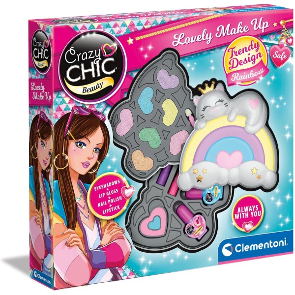 Clementoni Crazy Chic - Lovely Make Up Rainbow,...