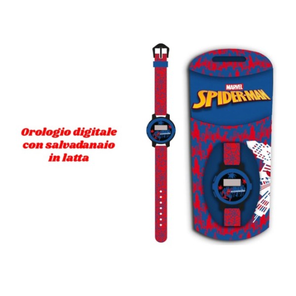 Spiderman | orologio digitale con salvadanaio...