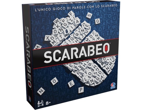 Spin Master Editrice Giochi, Scarabeo Classico, Edizione 2023, Giochi da Tavolo, Giochi di Società da Giocare in Famiglia e tra