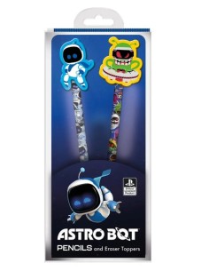 Astro Bot - Idea Regalo - Set Penna / Gomma: Astro Bot...