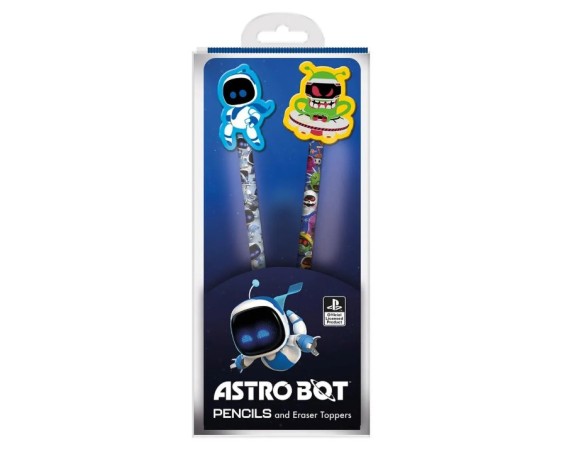 Astro Bot - Idea Regalo - Set Penna / Gomma: Astro Bot Astrobot