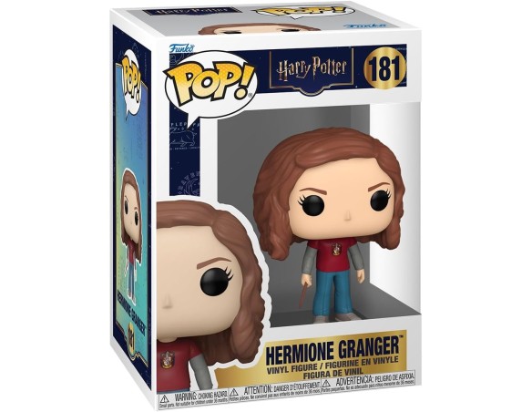 Funko Pop! Harry Potter S18 – Hermione Granger Oppugno- Figura in Vinile da Collezione - Idea Regalo - Merchandising Ufficiale 