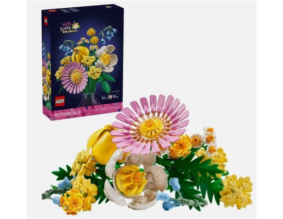 LEGO Botanicals Petite Sunny Bouquet Set Di Decorazione Fiori 10347