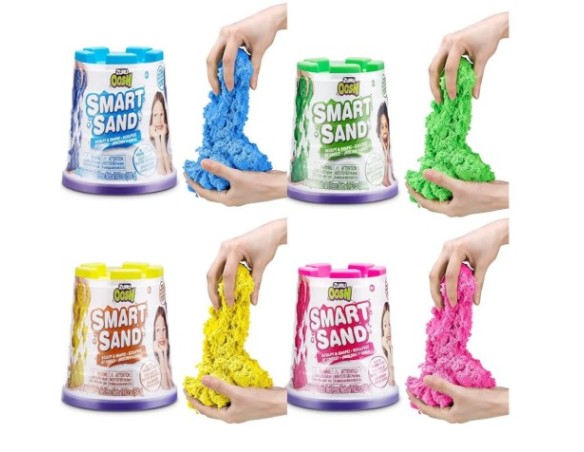 ZURU SMART SAND TUBO 500 GR SABBIA MAGICA COLORI ASSORTITI