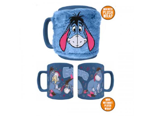 Disney Fuzzy Tazza Winnie The Puuh Eeyore Pyramid International