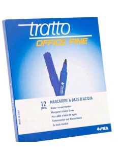 PENNARELLO TRATTO OFFICE BLU x 12