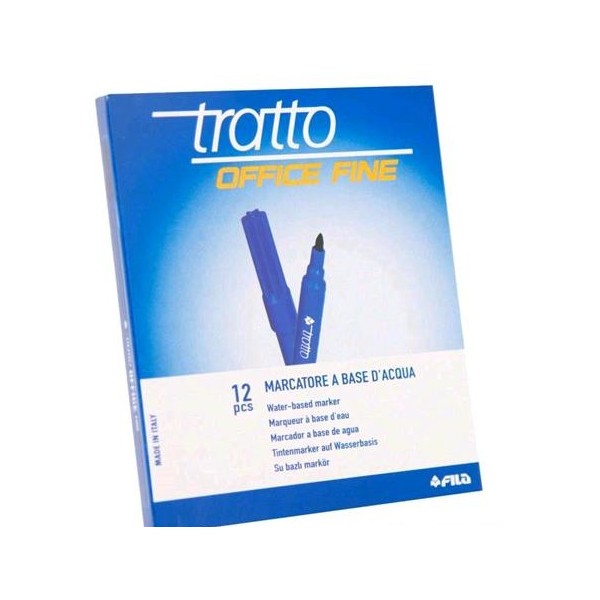 PENNARELLO TRATTO OFFICE BLU x 12