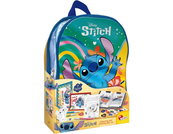 Stitch | Lisciani Giochi - Stitch Zainetto set da colorare