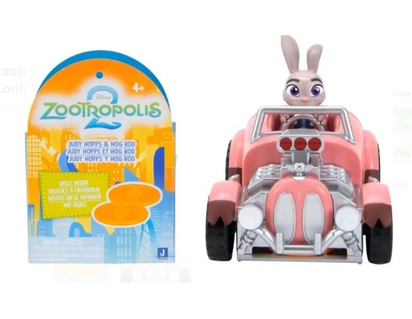 Zootropolis | Personaggi con auto Coniglietta Judy