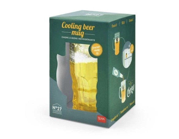 Legami | Boccale Birra Festa del Papà ( festa del papà ) - refrigerante ILLUSIONE OTTICA cooling beer mug LEGAMI home sweet hom