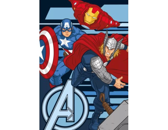 Avengers | PLAID COPERTINA PILE BAMBINO AVENGERS 100 X 150 CM