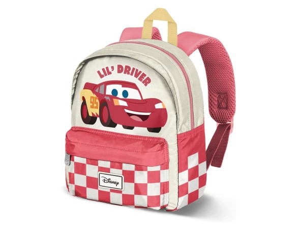 Disney Pixar Cars - Zaino zainetto cars con tasca per l'asilo o il tempo libero, 27cm