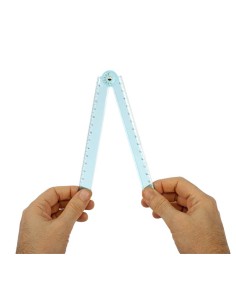 RIGHELLO ESTENDIBILE PIEGHEVOLE 15-30 cm. LEBEZ 2