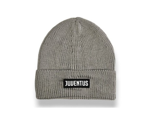 Juventus | CAPPELLO ZUCCOTTO IN ACRILICO GRIGIO JUVE JUVENTUS 2439