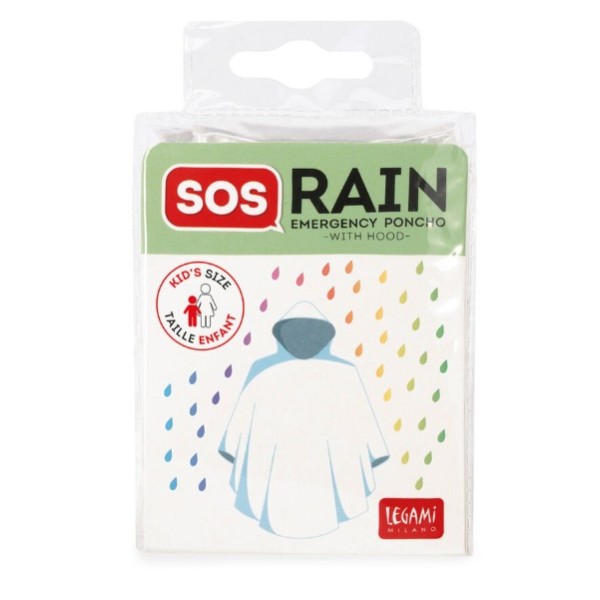 Legami | Poncho Impermeabile per Bambini - SOS...