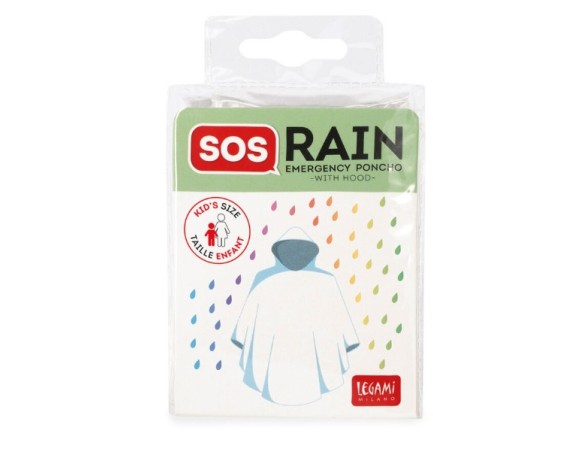 Legami | Poncho Impermeabile per Bambini - SOS Rain-Kid's size