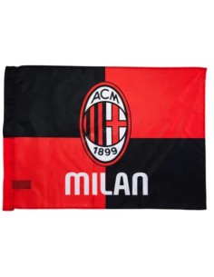 Milan | Bandiera Ufficiale Milan 100x140 scacchi