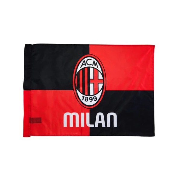 Milan | Bandiera Ufficiale Milan 100x140 scacchi