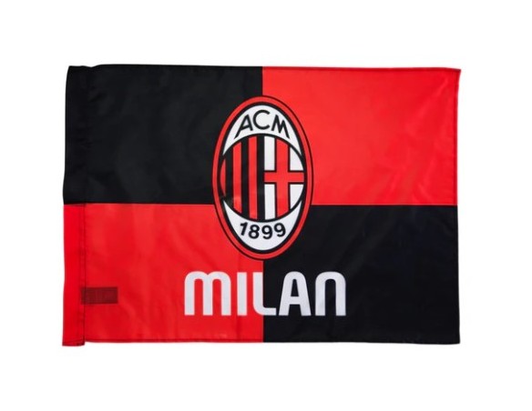 Milan | Bandiera Ufficiale Milan 100x140 scacchi