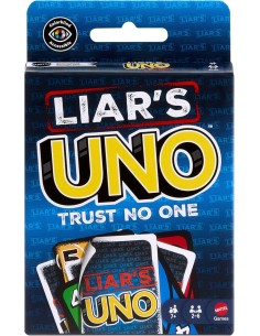 Carte Mattel Games - Liar's UNO, nuova versione con bluff...