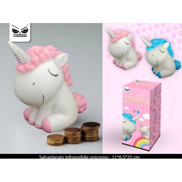 Unicorno | Salvadanaio infrangibile unicorno