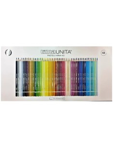 PASTELLI LEGNO MINA 4.2MM TINTA UNITA SCATOLA 48 COLORI...